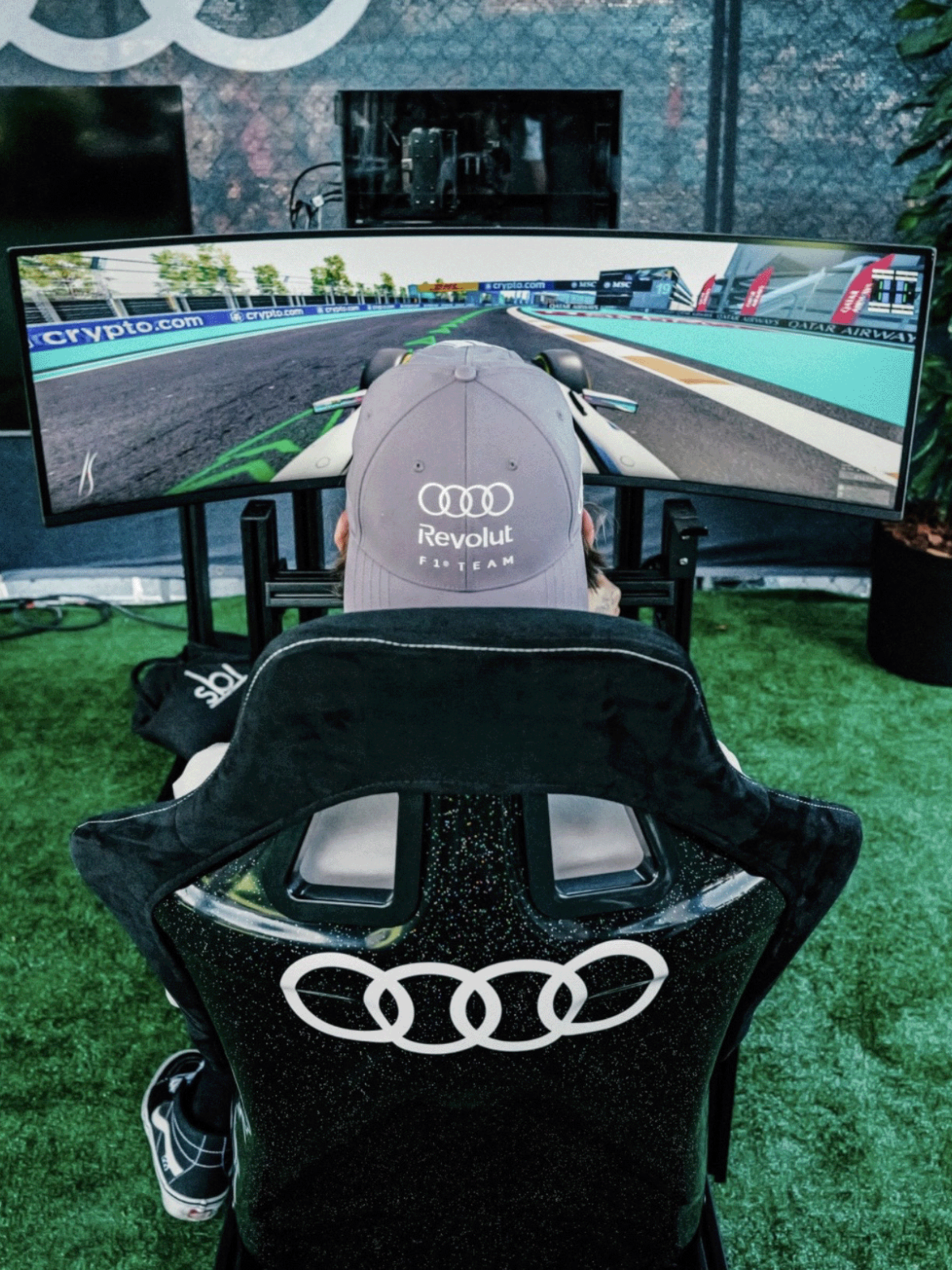Audi Formula 1 Team Simulator Rental Image Example