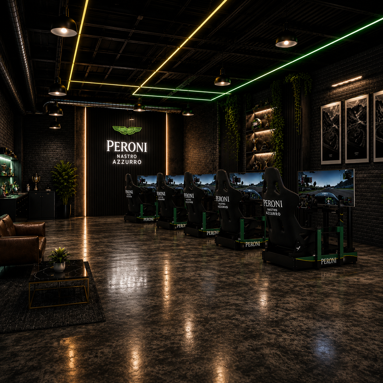 Formula 1 Simulator Rental With Peroni In USA