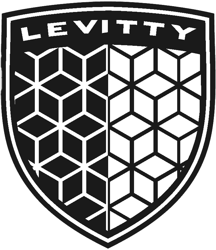 Black Levitty F1 Racing Simulator Logo