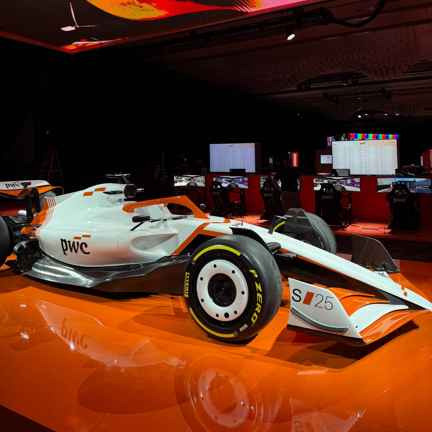 PWC F1 Show Car Rental