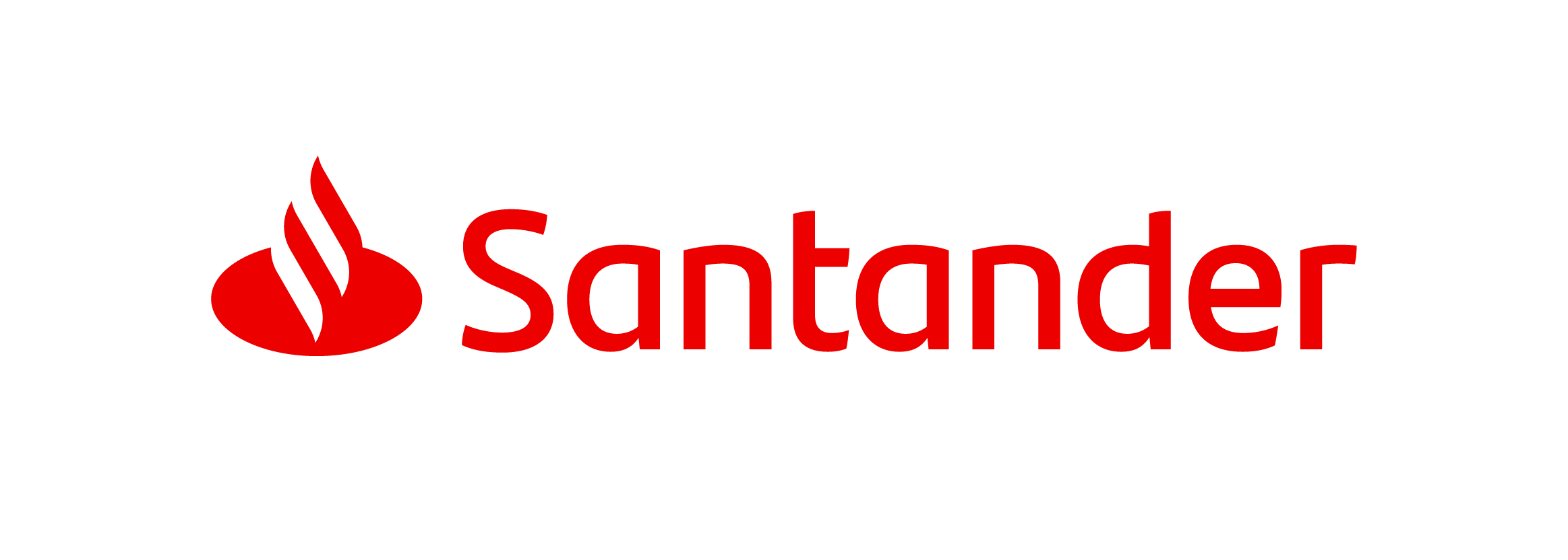 Santander Logo on a transparent background
