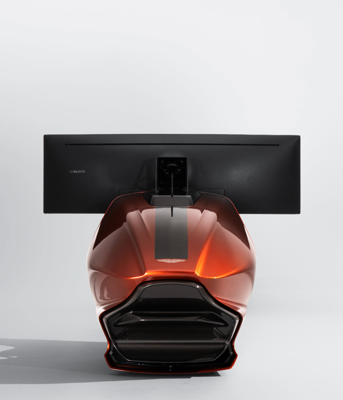 Aston Martin Front Of Simulator | Sim Luxx