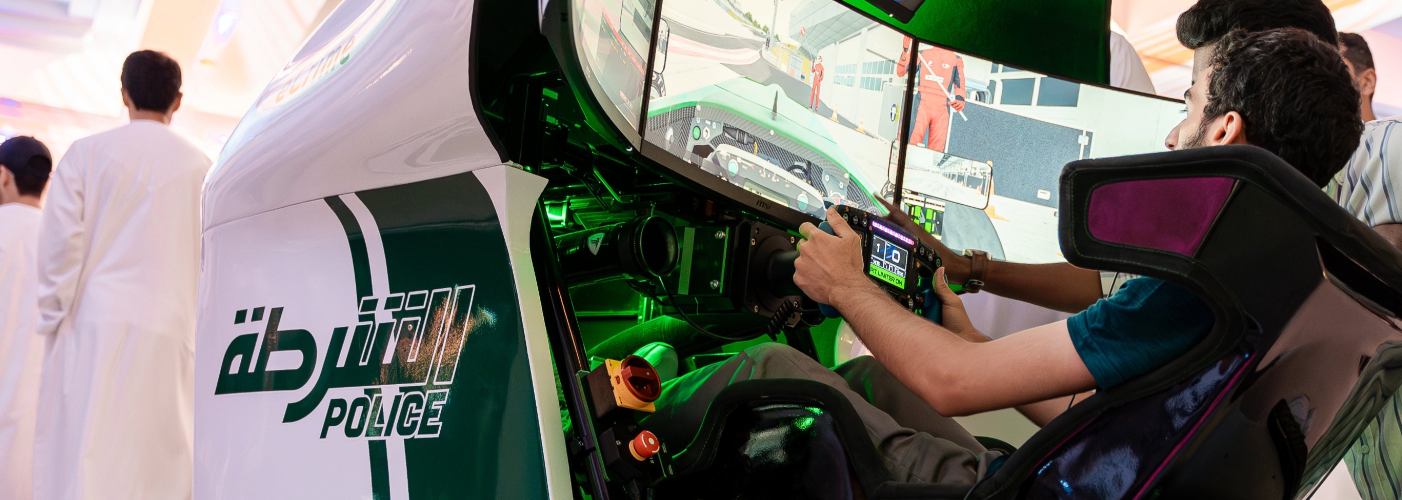 Dubai Police Racing Simulator Rental