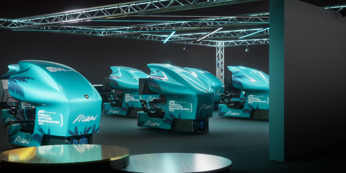 F1 Racing Simulator Rental USA | Corporate Events & Brand Activations