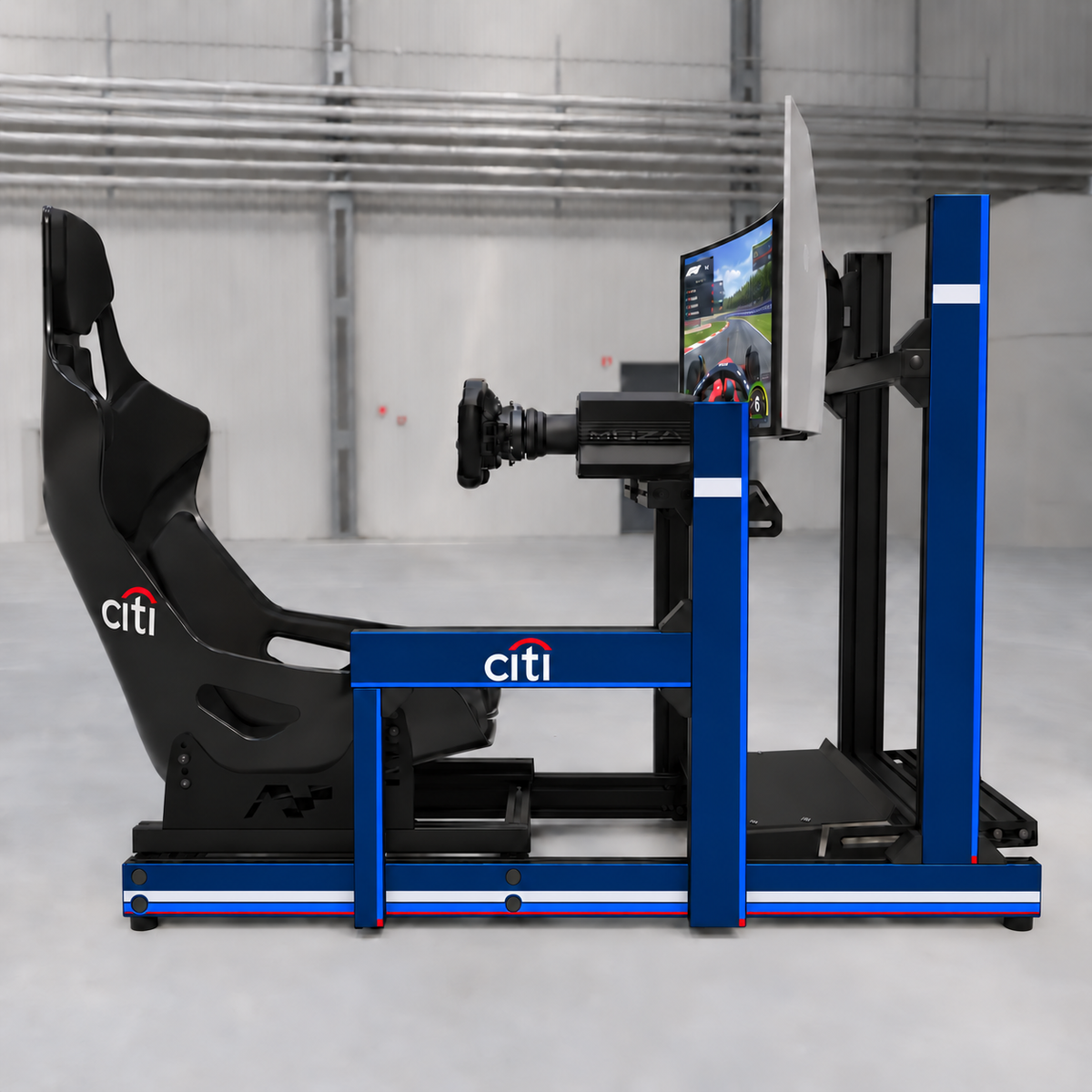Citi Bank Custom F1 Simulator Branding