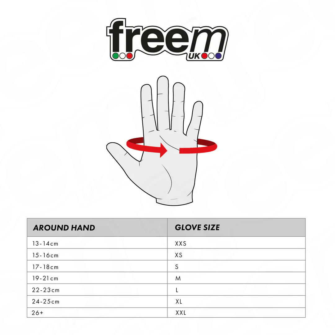 Freem SIM21 Size Chart | Sim Luxx