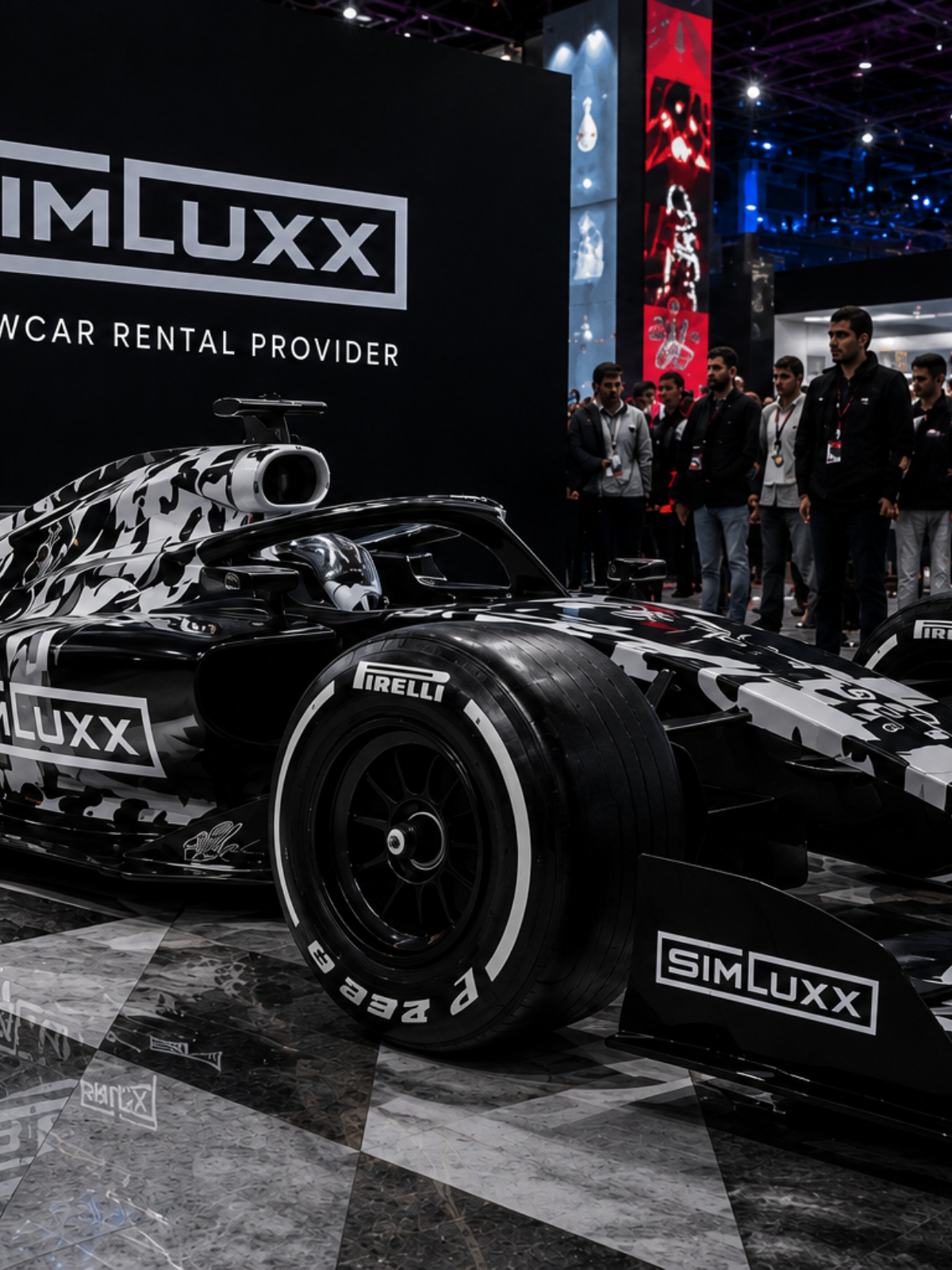 F1 Car Rental With Sim Luxx, Available Nationwide in the USA