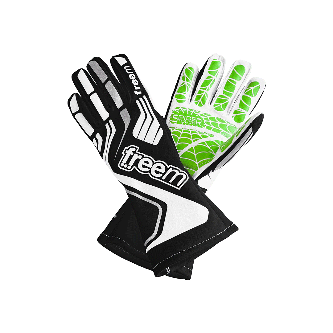 Freem Spider Touch 2 Gloves In Black | Sim Luxx