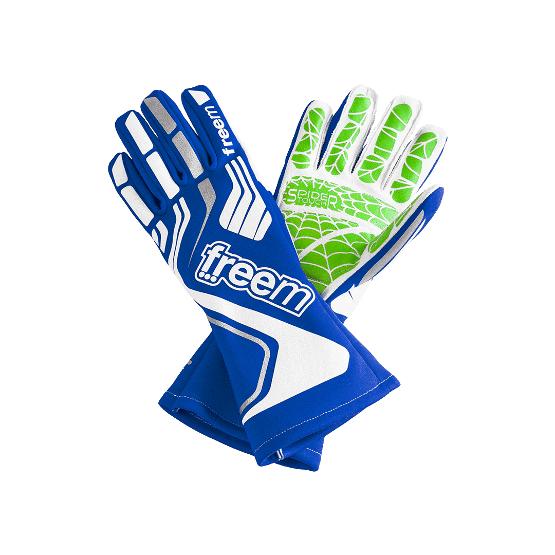 Freem Spider Touch 2 Gloves In Blue | Sim Luxx